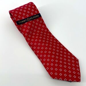 Tommy Hilfiger NWT Red, White & Blue Necktie 56 1/2” / 3 1/2”